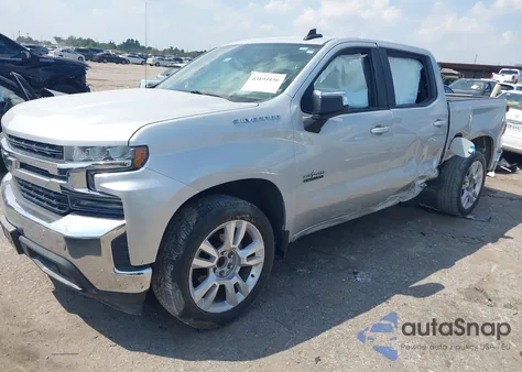 2021 Chevrolet Silverado 1500 2Wd Short Bed Lt из США, поврежденный, VIN 1GCPWCEK2MZ140660